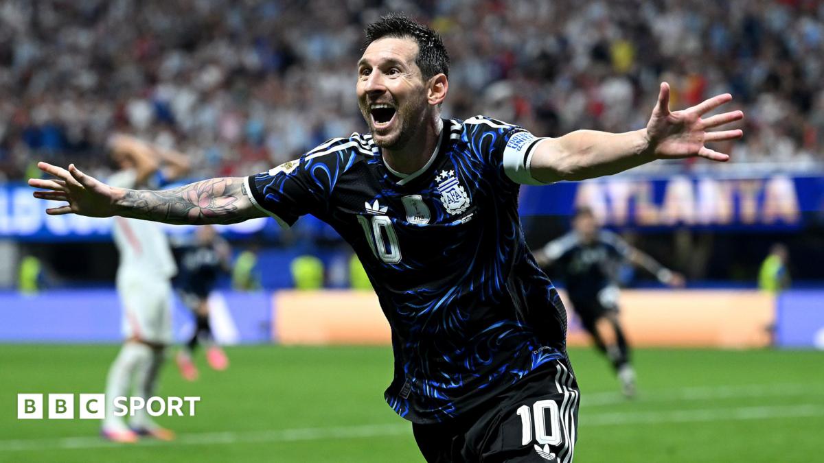 Messi brilha e leva Argentina à final
