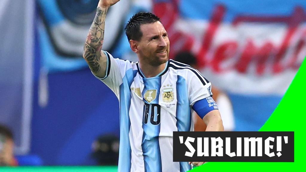 Messi brilha na Copa do Mundo