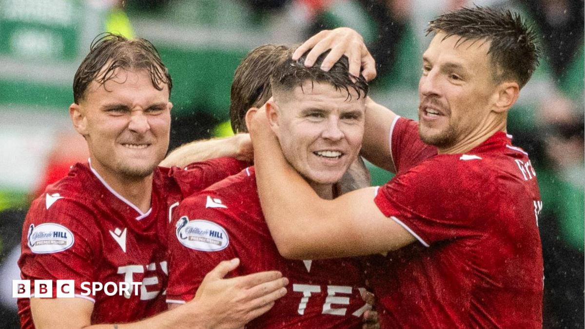Aberdeen vence Hearts em partida emocionante